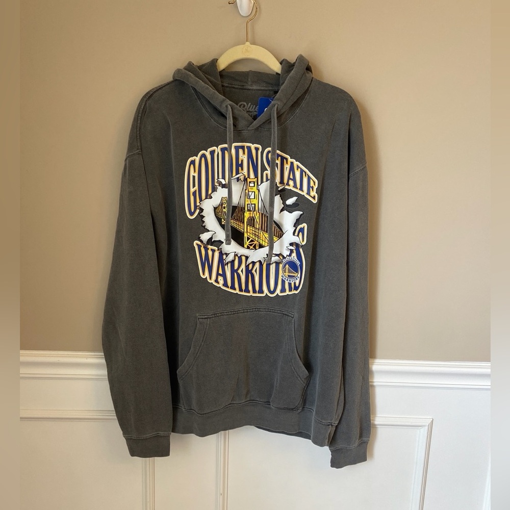 NWT Blue‎ 84 Gray Golden State Warriors Hoodie